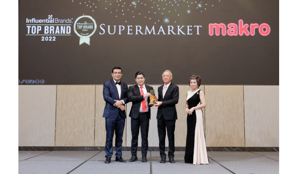 แม็คโคร ครองสุดยอดแบรนด์ทรงอิทธิพลต่อเนื่องเป็นปีที่  3   จากเวทีระดับเอเชีย Influential Brands, ประเทศสิงคโปร์