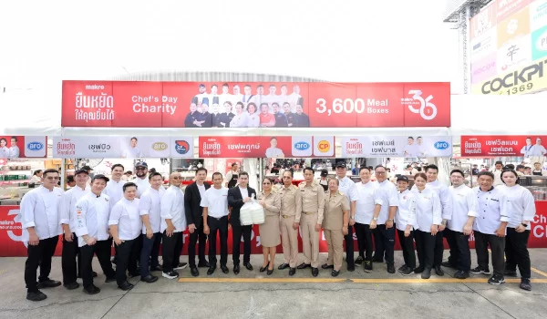 CP AXTRA teams up with celebrity chefs for “Chef Day’s Charity Event”  delivering 3,600 meals to Bangkok communities