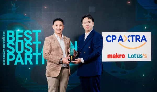 ซีพี แอ็กซ์ตร้า รับรางวัล “The Best Sustaining Partner Award 2025”  ในงาน SOS Thailand Awards 2025