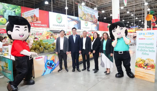 “CP Axtra” Brings Fresh Fruit Parades from Across Thailand to Makro-Lotus’s Stores with "All-You-Can-Eat Durian Buffet"