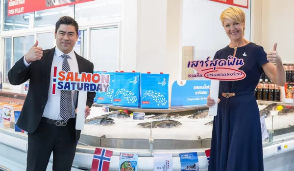 แม็คโคร-โลตัส ภายใต้ ซีพี แอ็กซ์ตร้า จับมือ Seafood from Norway จัดแคมเปญ “Salmon Saturday เสาร์สุดฟิน ชวนกินแซลมอนนอร์เวย์”