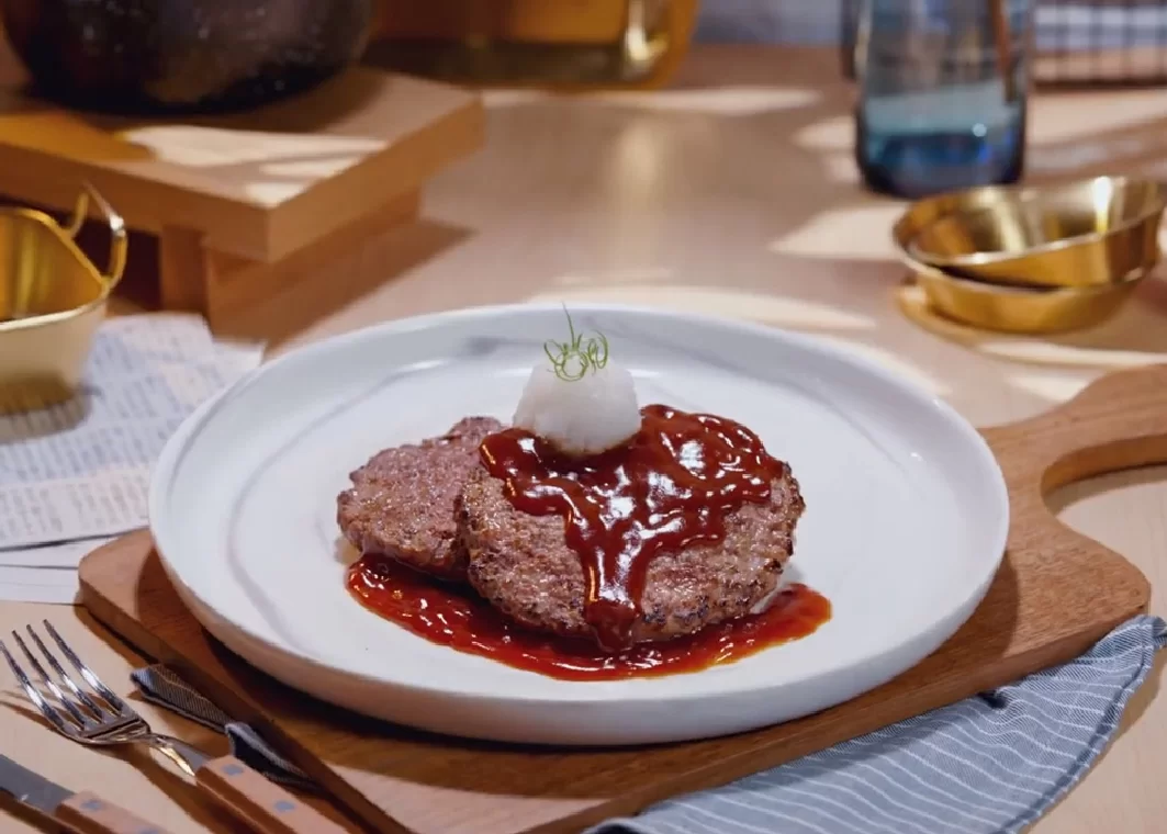 แม็คโคร ตัวจริง สดจริง กับเมนู Japanese Hamburg Steak